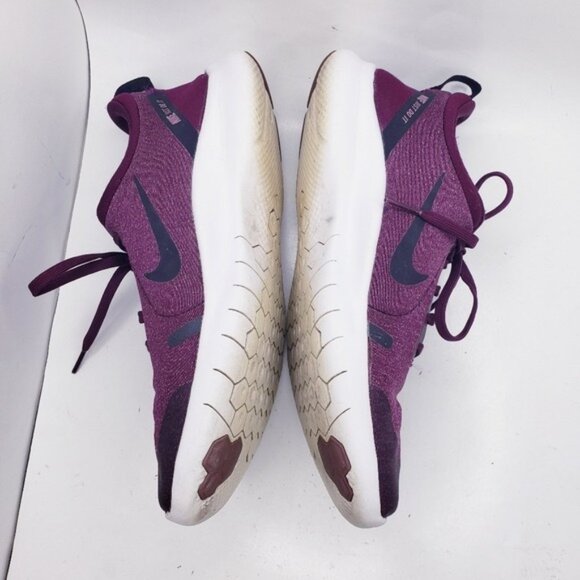 Nike Flex Experience 8 Bordeaux Athletic Running Shoes Sneakers Women's Size 8.5 - Picture 8 of 12